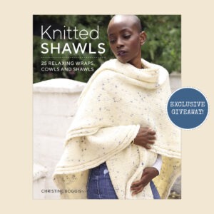 WIN a copy of Knitted Shawls by Christine Boggis