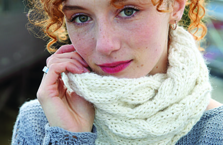 Snowball Cowl by Emma Vining